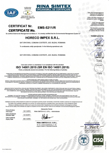 ISO14001 HORECO
